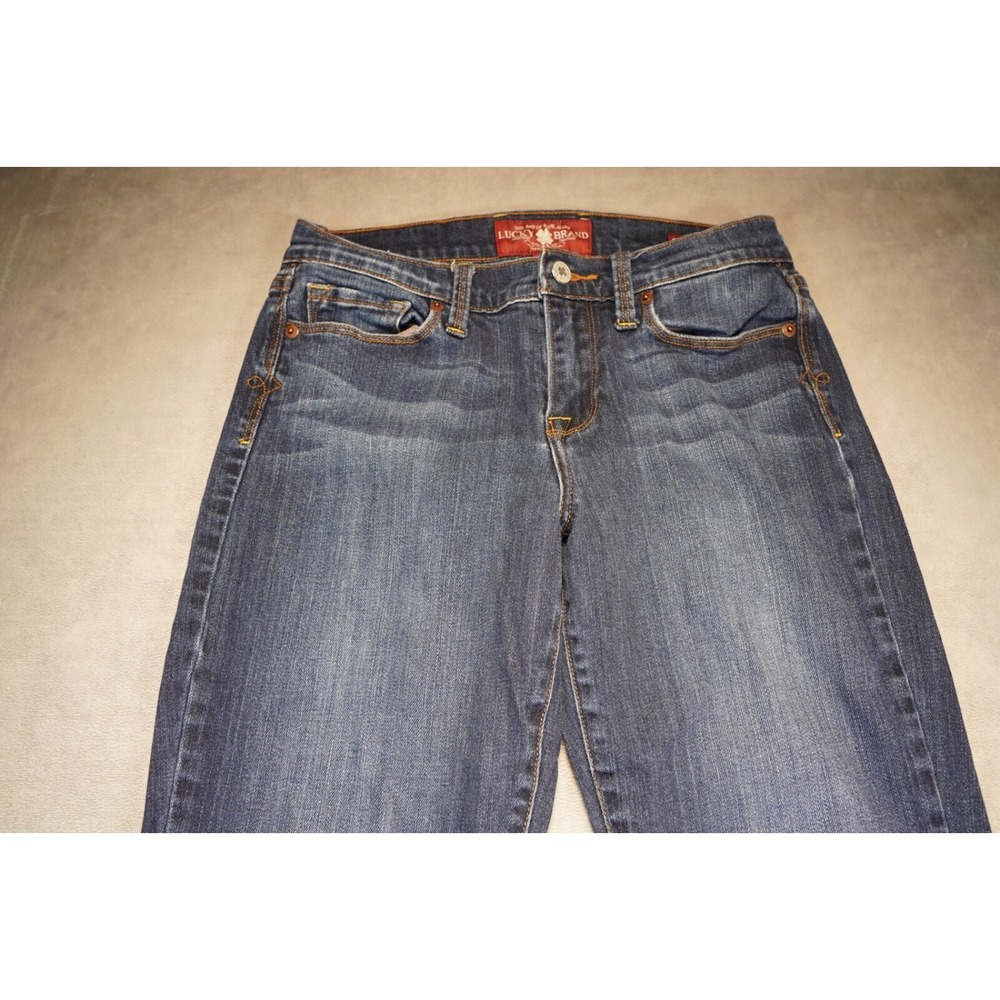 Lucky‎ Brand Womens Size 6/28 (28x32) Sofia Boot Cut Medium Wash Low Rise Jeans - Picture 5 of 11